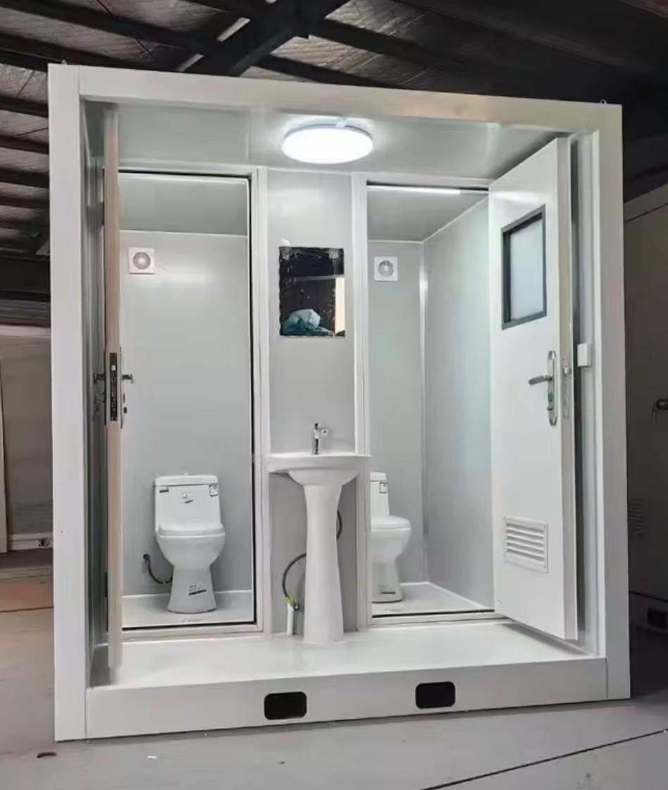 Banheiro duplo com pia externa Luxo